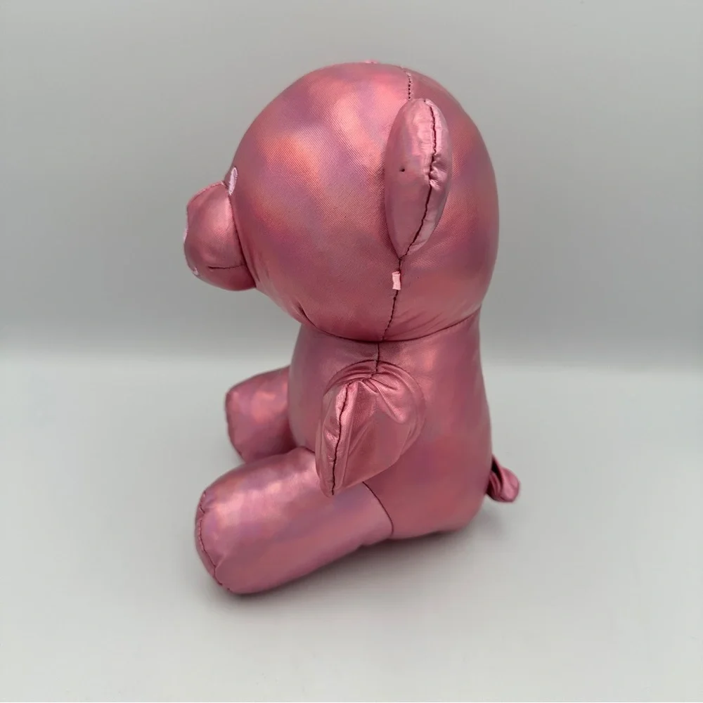 Yoonique Metallic‎ Candy Bears Plush Pink Stuffed Animal Teddy Bear Toy